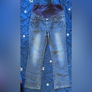 Lot of 2 maternity jeans size L/10